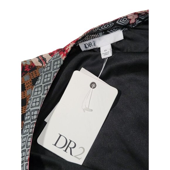 DR2 Daniel Rainn Dress Women Sz XL Multicolor Boho C271 Everyday Office Workwear - Picture 3 of 7